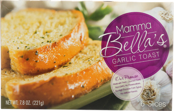 MAMMA BELLAS: Garlic Toast, 7.8 oz