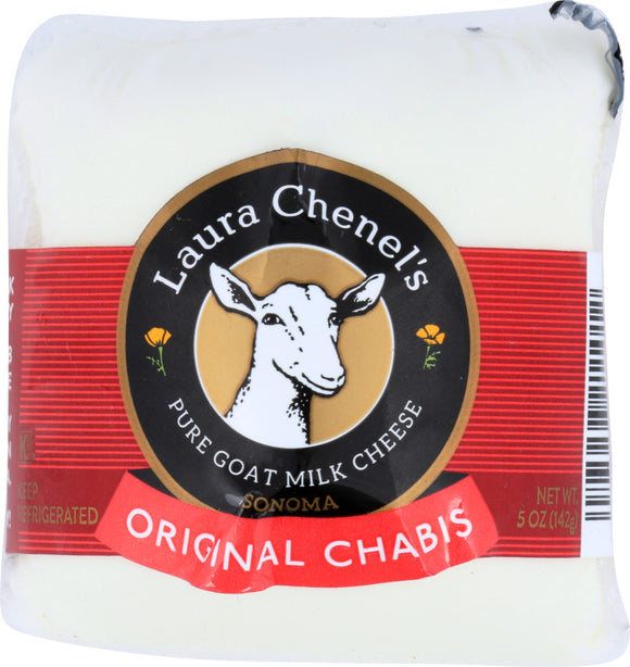 LAURA CHENELS: Chabis Plain Goat Cheese, 5 oz