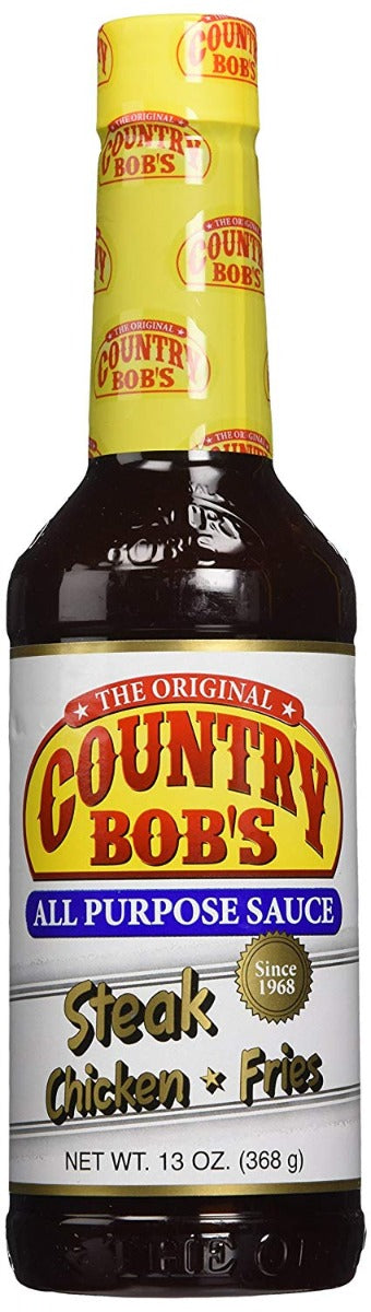 COUNTRY BOBS: All Purpose Sauce, 13 oz
