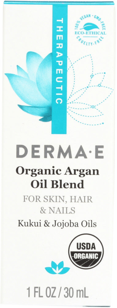 DERMA E: Organic Skin, Hair and Nail Oil, 1 oz