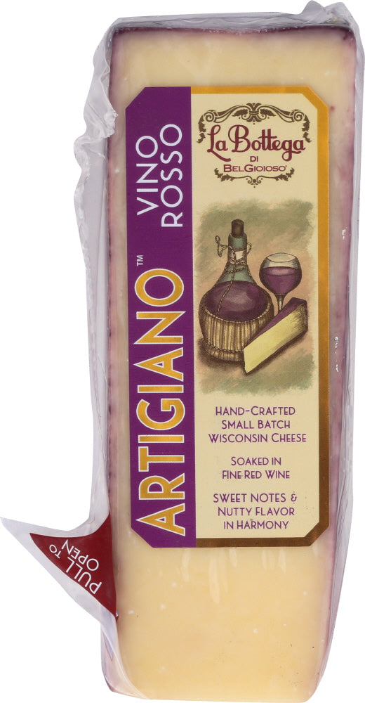 LABOTTEGA: Cheese Vino Rosso Wedge, 4 oz