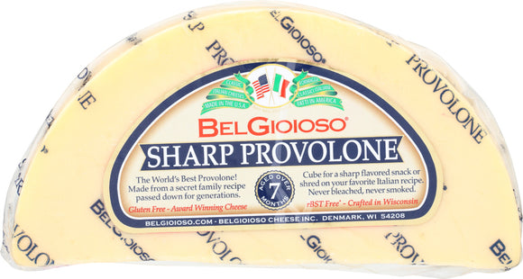 BELGIOIOSO: Sharp Provolone Cheese, 8 oz