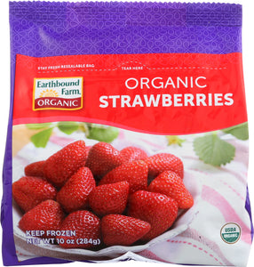 EARTHBOUND FARM: Organic Frozen Strawberries, 10 oz