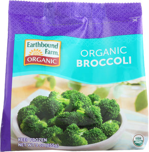 EARTHBOUND FARM: Organic Frozen Broccoli Florets A Crisp Tender Favorite, 9 oz