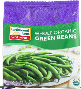 EARTHBOUND FARM: Organic Whole Green Beans A Delicious Garden Classic, 10 oz