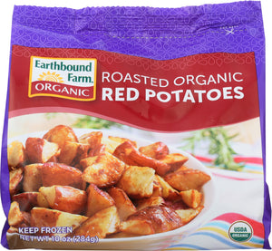 EARTHBOUND FARM: Organic Roasted Red Potatoes Roasted in The Skin Absolutely Nothing Added, 10 Oz