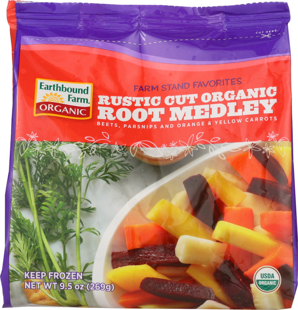 EARTHBOUND FARM: Organic Rustic Cut Root Medley, 9.5 oz