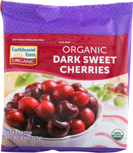 EARTHBOUND FARM ORGANIC: Frozen Dark Sweet Cherries, 8 oz