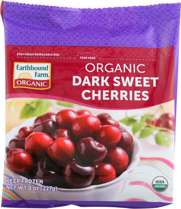 EARTHBOUND FARM ORGANIC: Frozen Dark Sweet Cherries, 8 oz