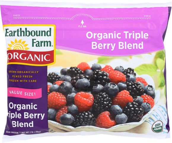 EARTHBOUND FARM ORGANIC: Triple Berry Blend, 3 lb