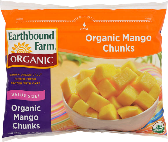 EARTHBOUND FARM: Organic Mango Chunks, 2 lbs