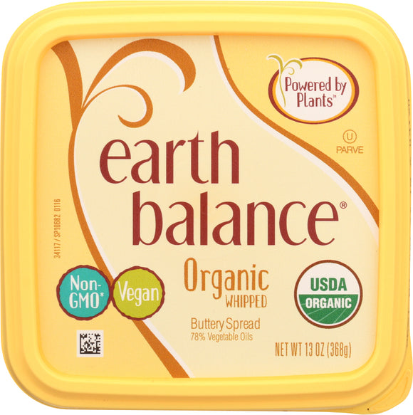 EARTH BALANCE: Organic Whipped Buttery Spread, 13 oz