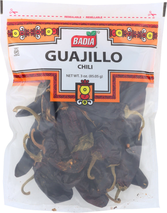 BADIA: Guajillo Chili Pods, 3 Oz