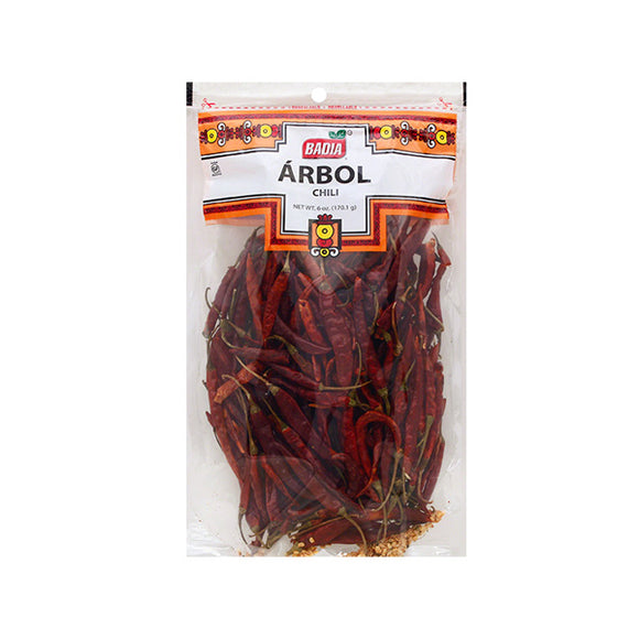 BADIA: Chili Pods Arbol, 6 oz