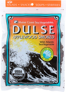 MAINE COAST: Dulse Smoked with Applewood  Bag, 2 oz