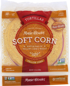 MARIA AND RICARDO'S: Yellow Soft Corn Tortillas, 11.57 oz