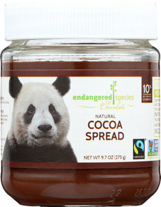 ENDANGERED SPECIES: Natural Cocoa Spread, 9.7 Oz