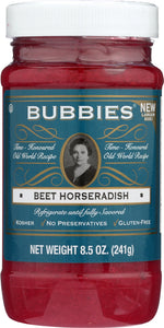 BUBBIES: Horseradish Beet, 8.5 oz