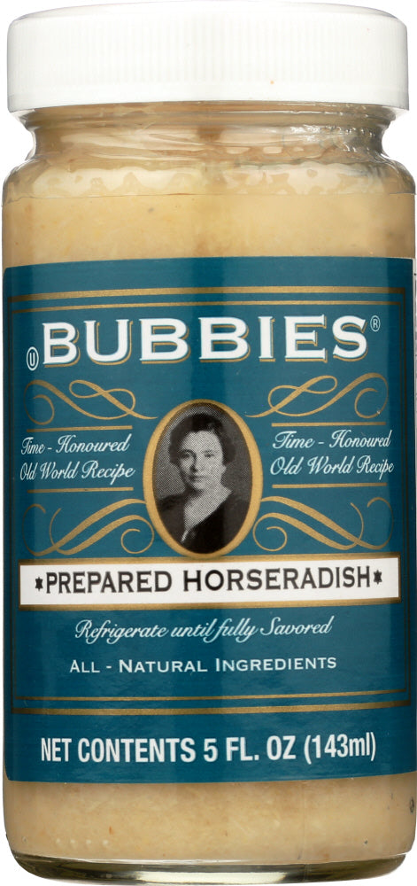 BUBBIES: Prepared Horseradish, 5 oz