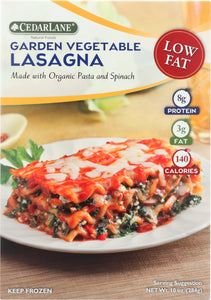 CEDARLANE: Low Fat Garden Vegetable Lasagna, 10 oz