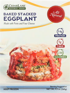 CEDARLANE: Baked Stacked Eggplant, 9.5 oz