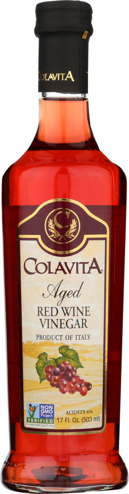 COLAVITA: Aged Red Wine Vinegar, 17 Oz