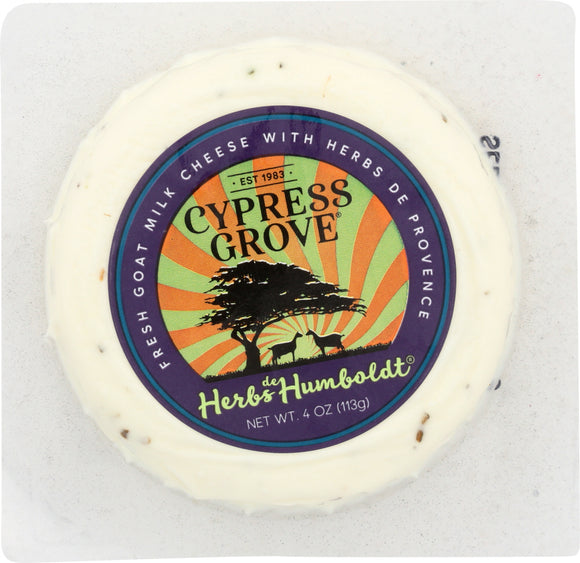 CYPRESS GROVE: Chevre Goat Cheese Herbs de Humboldt, 4 oz