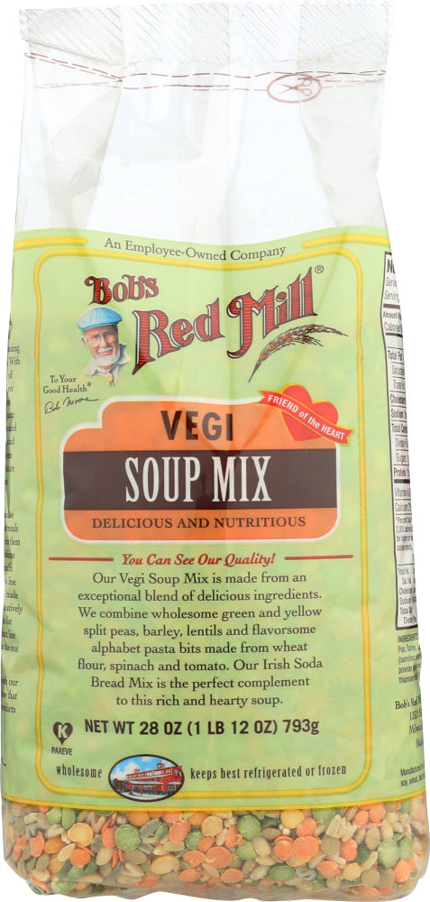 BOBS RED MILL:  Vegi Soup Mix, 28 oz