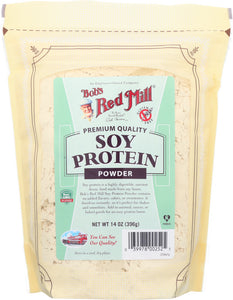 BOB'S RED MILL: Premium Quality Soy Protein Powder, 14 oz