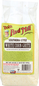 BOBS RED MILL: Southern-Style White Corn Grits, 24 Oz