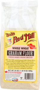 BOBS RED MILL: Whole Wheat Graham Flour, 24 oz