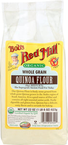 BOBS RED MILL: Organic Whole Grain Quinoa Flour, 22 oz