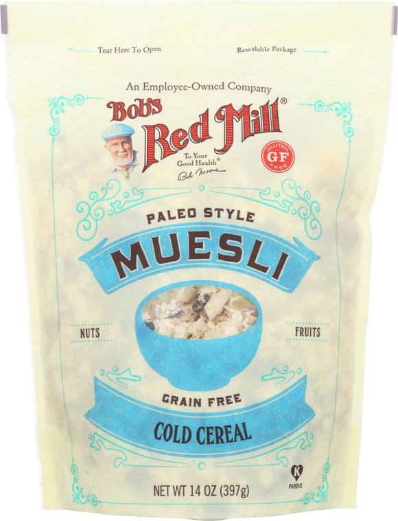 BOBS RED MILL: Cereal Muesli Paleo, 14 oz