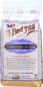 BOB'S RED MILL: Coarse Turbinado Sugar, 28 oz