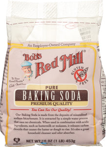 BOB'S RED MILL: Gluten Free Pure Baking Soda, 16 Oz