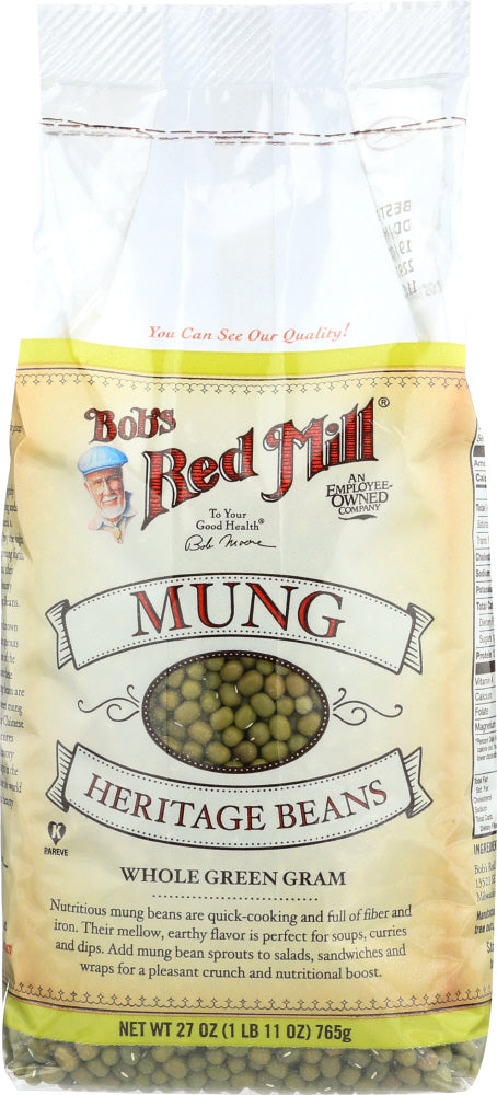 BOB'S RED MILL: Mung Heritage Beans, 27 oz