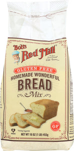 BOB'S RED MILL: Gluten Free Homemade Wonderful Bread Mix, 16 oz