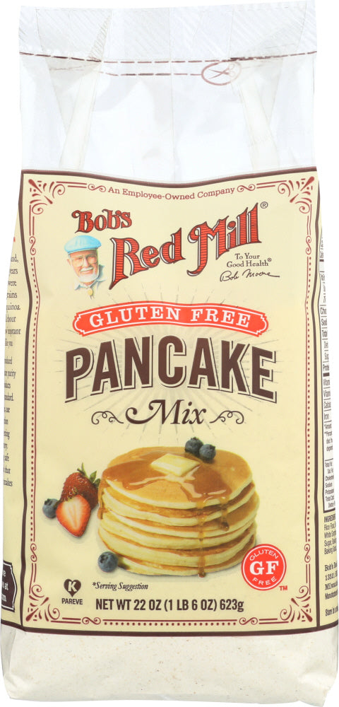 BOB'S RED MILL: Pancake Mix Gluten Free, 22 oz