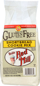 BOB'S RED MILL: Gluten Free Shortbread Cookie Mix, 21 oz