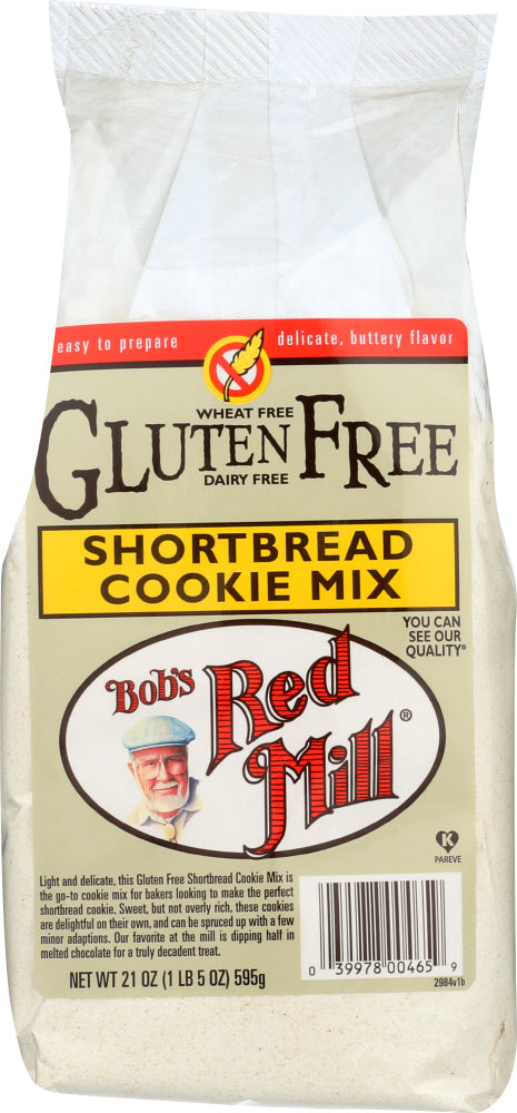 BOB'S RED MILL: Gluten Free Shortbread Cookie Mix, 21 oz