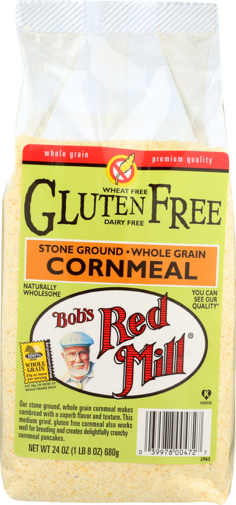 BOB'S RED MILL: Gluten Free Cornmeal, 24 oz