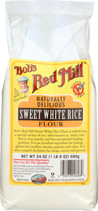 BOB'S RED MILL: Sweet White Rice Flour, 24 oz