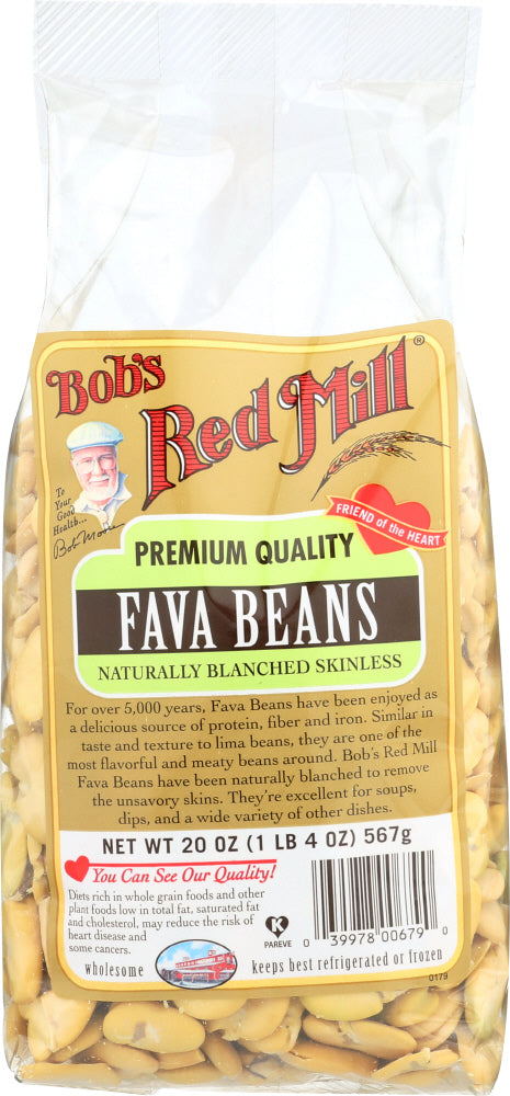 BOB'S RED MILL: Fava Beans, 20 oz