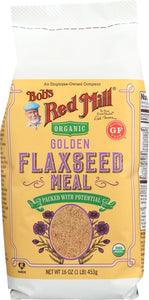 BOB'S RED MILL: Organic Golden Flaxseed Meal, 16 oz