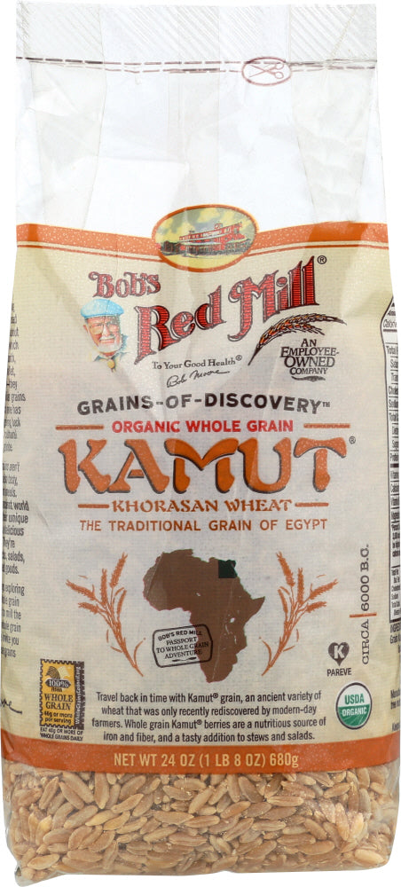 BOB'S RED MILL: Organic Whole Grain Kamut, 24 oz