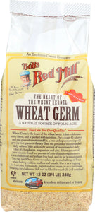 BOBS RED MILL: Natural Raw Wheat Germ, 12 Oz