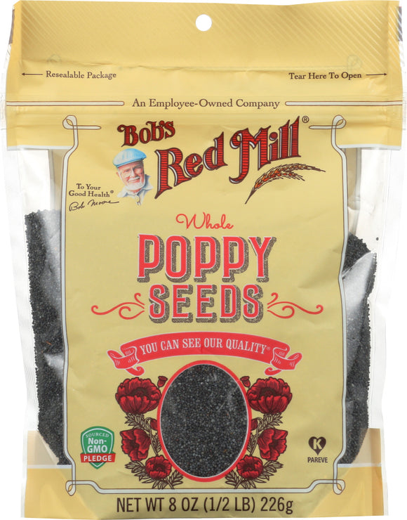 BOBS RED MILL: Whole Poppy Seeds, 8 oz