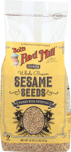 BOBS RED MILL: Brown Sesame Seeds, 16 Oz