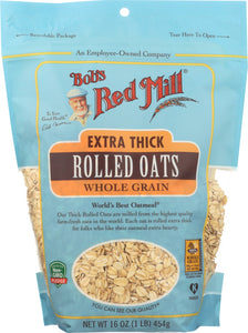 BOBS RED MILL: Extra Thick Rolled Oats, 16 oz
