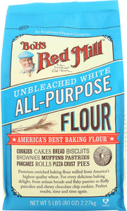 BOB'S RED MILL: Unbleached All-Purpose White Flour, 5 lb